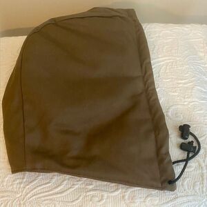 NWT Thinsulate 3M Drawstring Insulated Hood Detachable Brown One Size